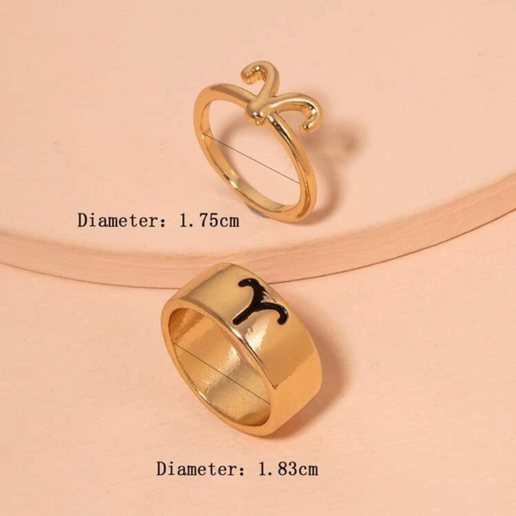 2PCS Aries Decor Rings - Picture 4 of 5